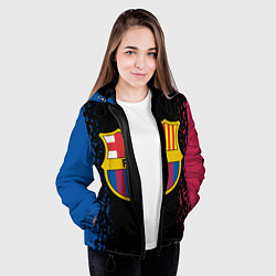 Куртка с капюшоном женская BARSELONA, цвет: 3D-черный — фото 2