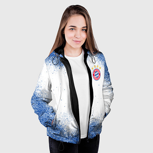 Женская куртка BAYERN MUNCHEN / 3D-Черный – фото 3