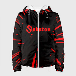 Куртка с капюшоном женская Sabaton, цвет: 3D-белый