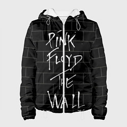Куртка с капюшоном женская PINK FLOYD, цвет: 3D-белый