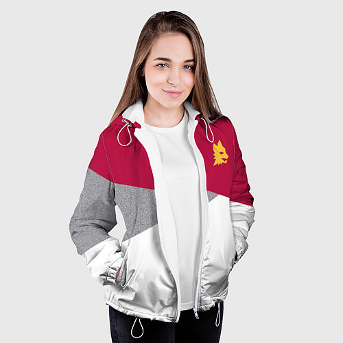 Женская куртка AS Roma Red Design 2122 / 3D-Белый – фото 3