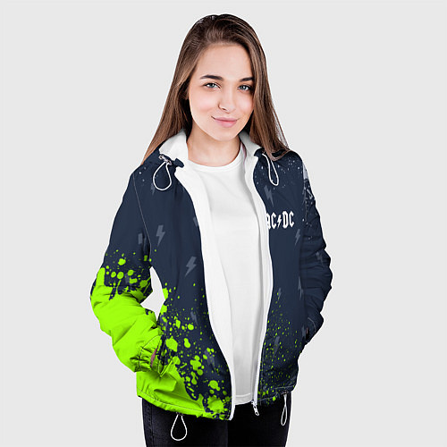 Женская куртка AC DС / 3D-Белый – фото 3