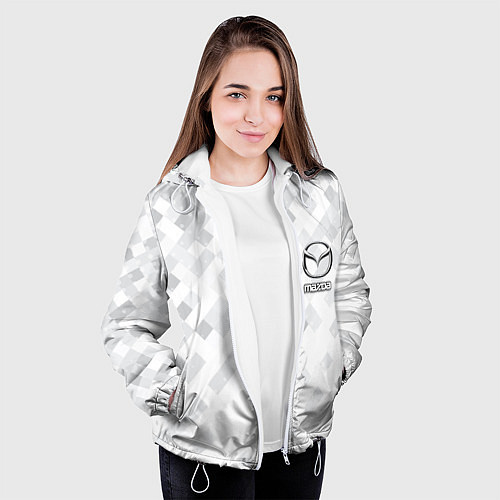 Женская куртка MAZDA / 3D-Белый – фото 3