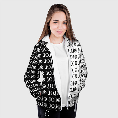 Женская куртка JoJo Bizarre Adventure / 3D-Белый – фото 3
