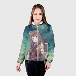 Куртка с капюшоном женская Рафталия, цвет: 3D-белый — фото 2