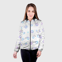 Куртка с капюшоном женская NIRVANA НИРВАНА, цвет: 3D-черный — фото 2