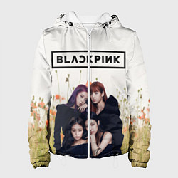 Куртка с капюшоном женская BlackPink, цвет: 3D-белый
