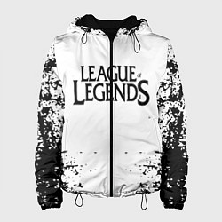 Куртка с капюшоном женская League of legends, цвет: 3D-черный