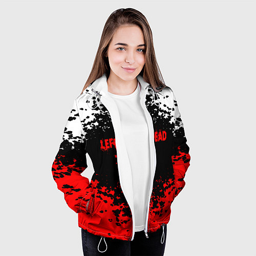 Женская куртка Left 4 Dead / 3D-Белый – фото 3