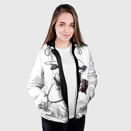 Женская куртка Re:Zero / 3D-Черный – фото 3