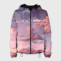 Куртка с капюшоном женская Ghost of Tsushima,, цвет: 3D-черный
