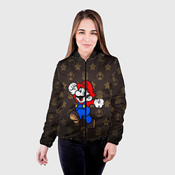 Куртка с капюшоном женская Mario, цвет: 3D-черный — фото 2