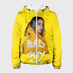Куртка с капюшоном женская Billie Eilish Билли Айлиш, цвет: 3D-белый