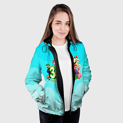 Женская куртка Mario / 3D-Черный – фото 3