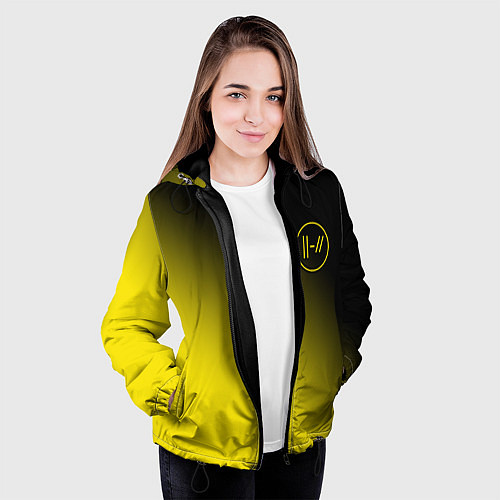 Женская куртка TWENTY ONE PILOTS 21 PILOTS / 3D-Черный – фото 3