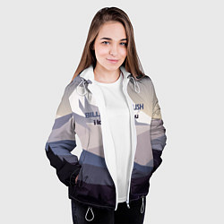 Куртка с капюшоном женская Billie Eilish, цвет: 3D-белый — фото 2