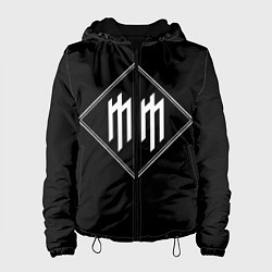 Куртка с капюшоном женская Marilyn Manson, цвет: 3D-черный