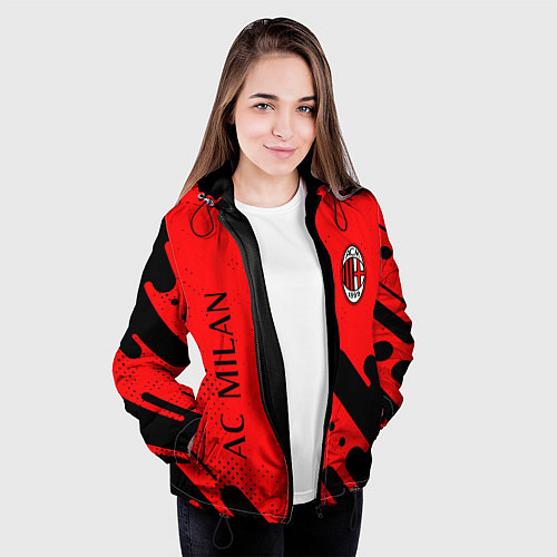 Женская куртка AC MILAN МИЛАН / 3D-Черный – фото 3
