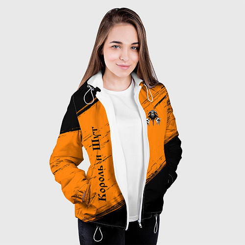 Женская куртка КОРОЛЬ И ШУТ / 3D-Белый – фото 3