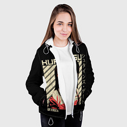 Куртка с капюшоном женская Врата Штейна, цвет: 3D-белый — фото 2