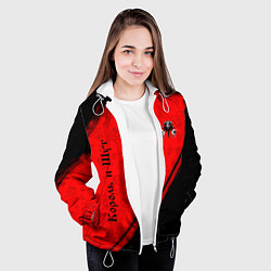 Куртка с капюшоном женская КОРОЛЬ И ШУТ, цвет: 3D-белый — фото 2