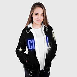 Куртка с капюшоном женская City life, цвет: 3D-белый — фото 2