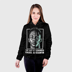 Куртка с капюшоном женская Исраэль Адесанья, цвет: 3D-черный — фото 2