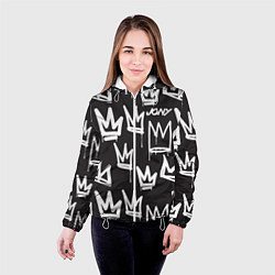 Куртка с капюшоном женская Jony, цвет: 3D-белый — фото 2