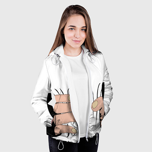 Женская куртка Hand / 3D-Белый – фото 3