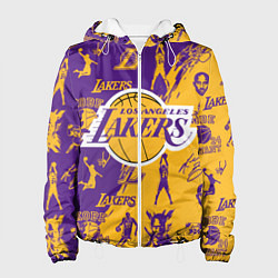 Куртка с капюшоном женская КОБИ БРАЙАНТ, цвет: 3D-белый