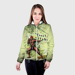 Куртка с капюшоном женская Gachimuchi 1 7, цвет: 3D-белый — фото 2