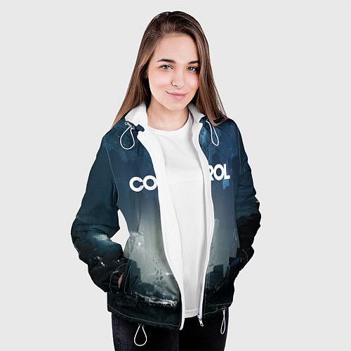 Женская куртка Control Контрол / 3D-Белый – фото 3