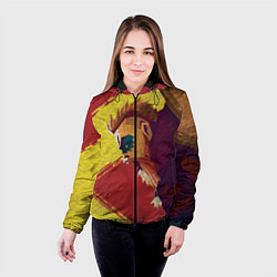 Куртка с капюшоном женская ASSASSINS CREED VALHALLA, цвет: 3D-черный — фото 2