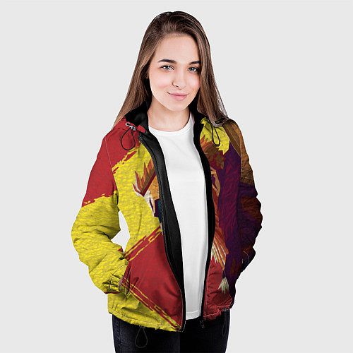 Женская куртка ASSASSINS CREED VALHALLA / 3D-Черный – фото 3
