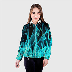 Куртка с капюшоном женская ASSASSINS CREED VALHALLA, цвет: 3D-белый — фото 2