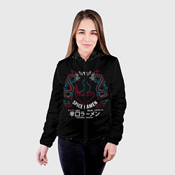 Куртка с капюшоном женская DESTINY 2 SPICE RAMEN, цвет: 3D-черный — фото 2