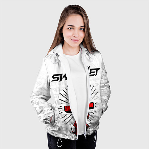 Женская куртка SKILLET / 3D-Белый – фото 3