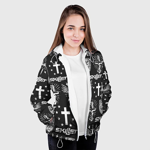 Женская куртка SKILLET / 3D-Белый – фото 3