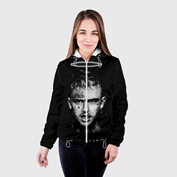 Куртка с капюшоном женская LIL PEEP WB, цвет: 3D-белый — фото 2