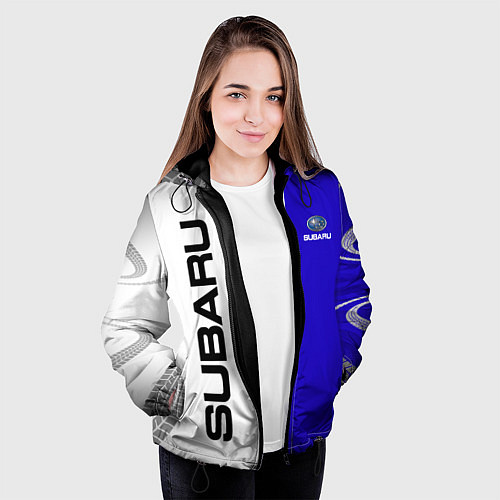 Женская куртка SUBARUСубару / 3D-Черный – фото 3
