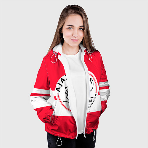 Женская куртка AJAX AMSTERDAM / 3D-Белый – фото 3