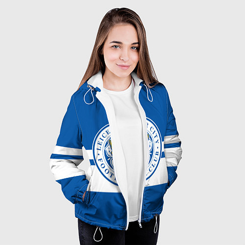 Женская куртка LEICESTER CITY / 3D-Белый – фото 3