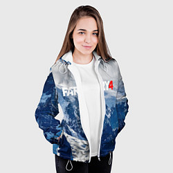 Куртка с капюшоном женская FARCRY 4 S, цвет: 3D-белый — фото 2