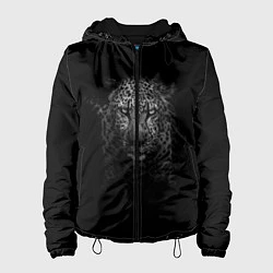 Куртка с капюшоном женская Ягуар, цвет: 3D-черный