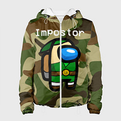 Куртка с капюшоном женская Hero be sus, цвет: 3D-белый