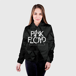 Куртка с капюшоном женская Pink Floyd, цвет: 3D-черный — фото 2