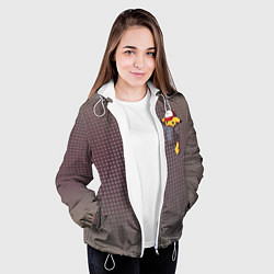 Куртка с капюшоном женская Покемон, цвет: 3D-белый — фото 2