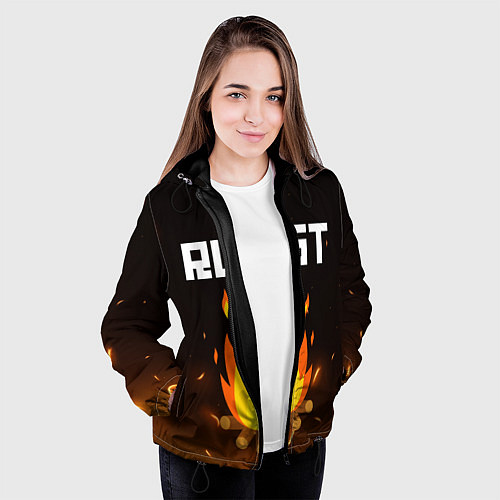 Женская куртка RUST / 3D-Черный – фото 3