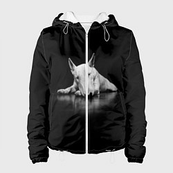 Куртка с капюшоном женская Puppy, цвет: 3D-белый