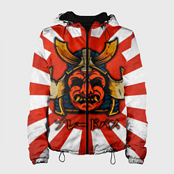 Куртка с капюшоном женская Sun samurai, цвет: 3D-черный